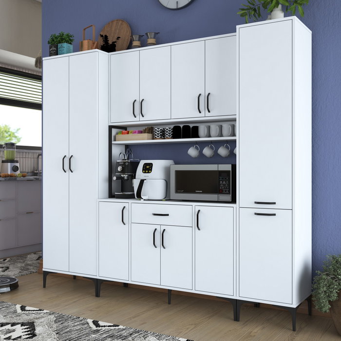 Hanah Home Armario Multiusos JE132 - 3053 Blanco Hanah Home Armario Multiusos JE132 - 3053 Blanco